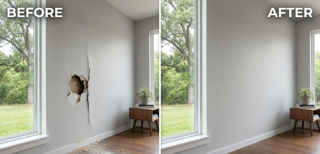 NWA Remodel drywall repair