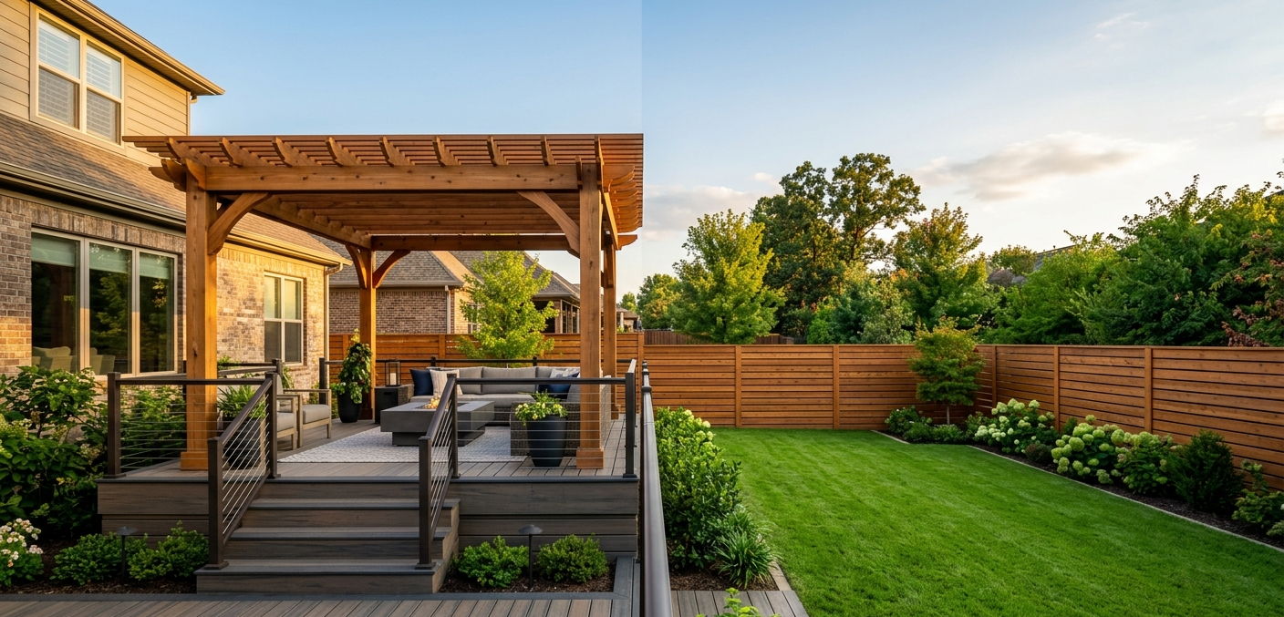 Decks & Outdoor Living NWA Remodel deck fencing